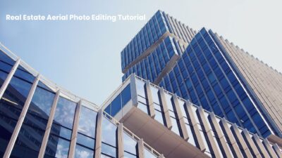 Real Estate Aerial Photo Editing Tutorial